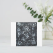 Weckenden von Wirbel (abstrakter Expressionismus) Postkarte (Stehend Vorderseite)