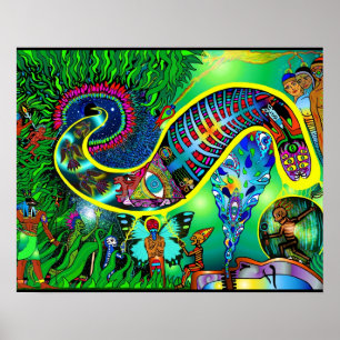 Weckendes StarSeed (Druck) Poster