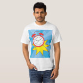 Wecker Alarmierend T-Shirt (Vorne ganz)