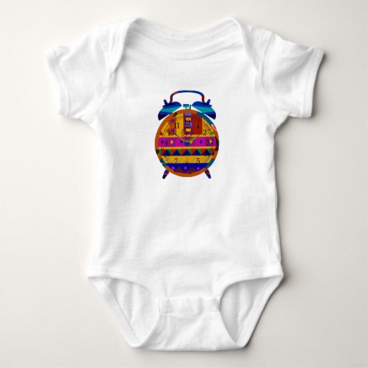 Wecker Baby Strampler (Vorderseite)