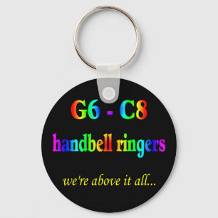 Wecker des Handbell-G6-C8 Schlüsselanhänger