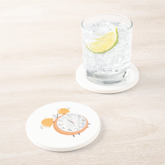 Wecker Getränkeuntersetzer (Seite)