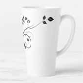 Wecker-Hintergrund-Papier mit zwei Tonen Kaffee Milchtasse (Rechts)