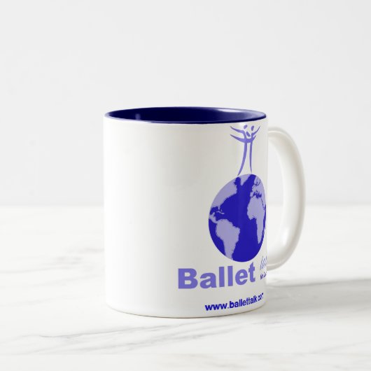 Wecker-Kaffee-Tasse Zweifarbige Tasse (VorderseiteRechts)