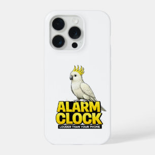 Wecker Kakadu iPhone 15 Pro Hülle