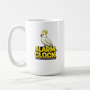 Wecker Kakadu Kaffeetasse