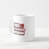Wecker Management Dropout Funny Büro Humor Kaffeetasse (Vorderseite Links)