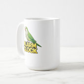 Wecker Mönchssittich Kaffeetasse (Vorderseite Links)
