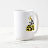 Wecker Nymphensittich Kaffeetasse (VorderseiteRechts)