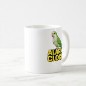 Wecker Quakerpapagei Kaffeetasse (VorderseiteRechts)