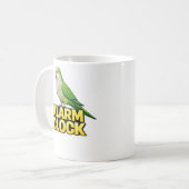 Wecker Quakerpapagei Kaffeetasse (Vorderseite Links)