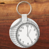 Wecker Schlüsselanhänger (Vorderseite)