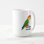 Wecker Sonnensittich – Kaffeetasse (VorderseiteRechts)