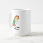 Wecker Sonnensittich – Kaffeetasse (Vorderseite Links)