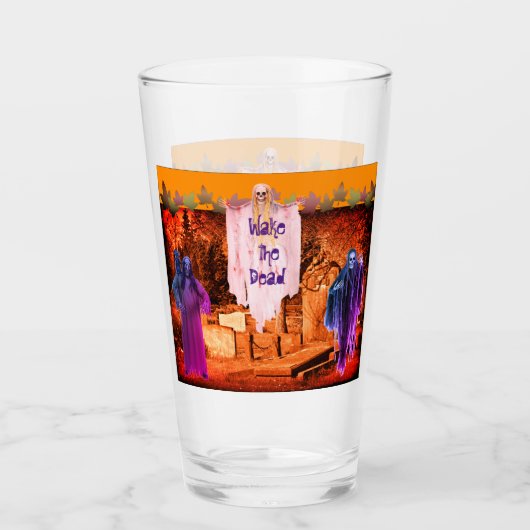 Wecker Spooky Glas (Vorderseite)