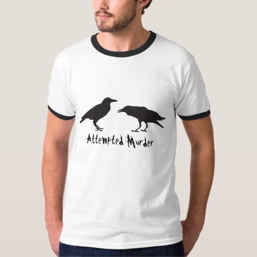 Wecker-T - Shirt der versuchter Mord-Männer (Vorderseite)