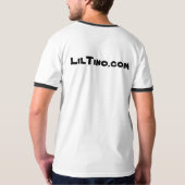 Wecker-T - Shirt LT.com der Männer weißer (Schwarz voll)