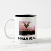 Wecker-Tasse 2 Zweifarbige Tasse (Links)