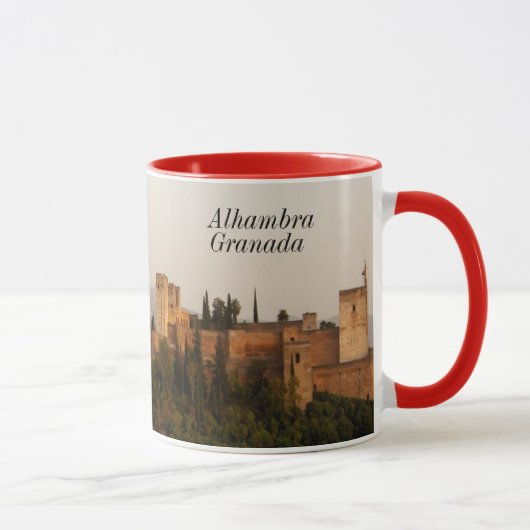 Wecker-Tasse Alhambras Granada Spanien Tasse (Rechts)
