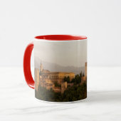 Wecker-Tasse Alhambras Granada Spanien Tasse (Vorderseite Links)