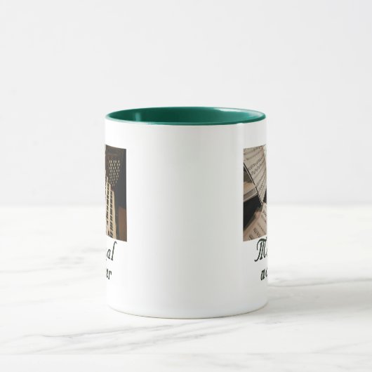 Wecker-Tasse der manuellen Arbeitskraft Tasse (Zentrum)