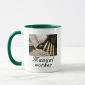 Wecker-Tasse der manuellen Arbeitskraft Tasse (Links)