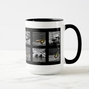 Wecker-Tasse des Schildkröte-Teich-15oz Tasse