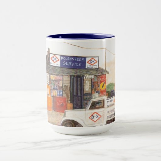 Wecker-Tasse - Dolensheks D-X Service Tasse (Zentrum)