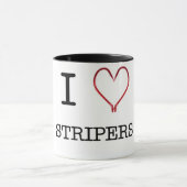 [Wecker-Tasse Herz] Stripers-I Tasse (Zentrum)