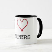 [Wecker-Tasse Herz] Stripers-I Tasse (VorderseiteRechts)