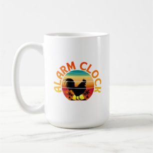 WECKER VINTAGE MORGEN HAHN HUHN KAFFEETASSE