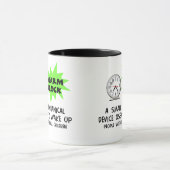Wecker-Witz Tasse (Zentrum)