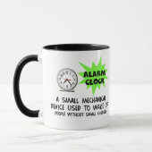 Wecker-Witz Tasse (Links)