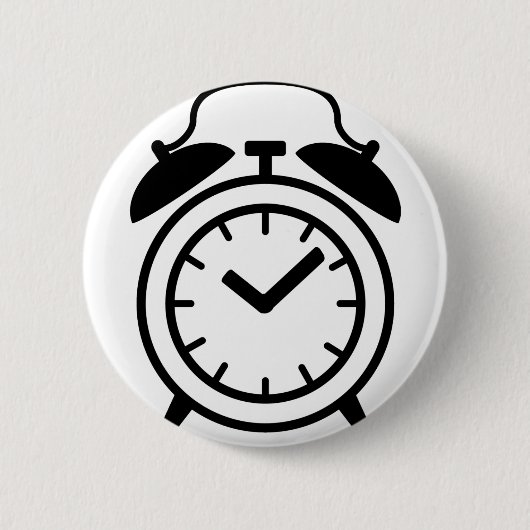 Weckerikone Button (Vorderseite)