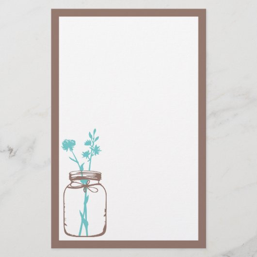 Weckglas-Briefpapier Briefpapier (Vorderseite)