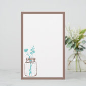 Weckglas-Briefpapier Briefpapier (Stehend Vorderseite)