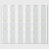 Weckglas Geschenkpapier (Flach)