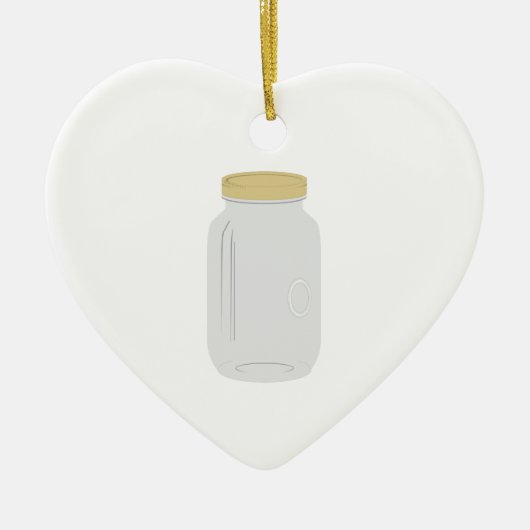 Weckglas Keramikornament (Vorne)