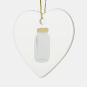 Weckglas Keramikornament (Links)