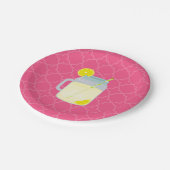 Weckglas Limonade Quatrefoil Pappteller (Schrägansicht)