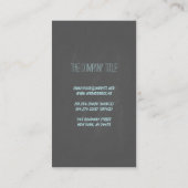 Weckglas-StrandseeküstenUnderwater Visitenkarte (Rückseite)