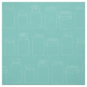 Weckgläser, die Glas-Muster-Gewebe einmachen Stoff (Muster)