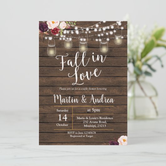 Weckglaspaardusche laden Karte ein (Stehend Vorderseite)