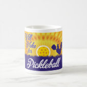 "Weckt für Pickleball" Tasse (Mittel)
