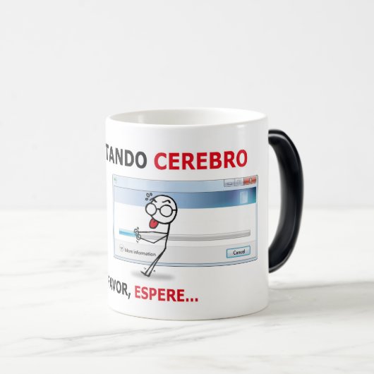 Weckt Gehirn Verwandlungstasse (VorderseiteRechts)