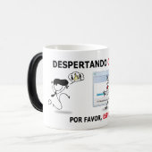 Weckt Gehirn Verwandlungstasse (Vorderseite Links)