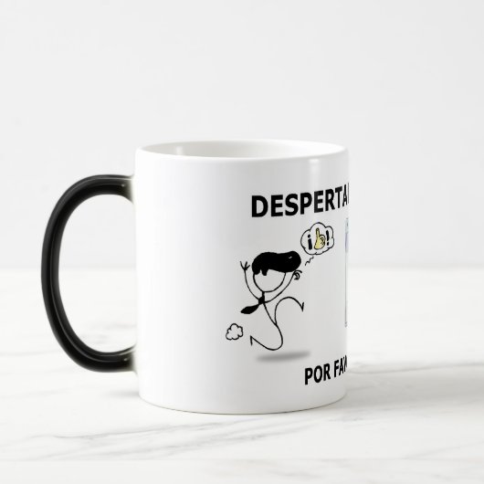 Weckt Gehirn Verwandlungstasse (Links)