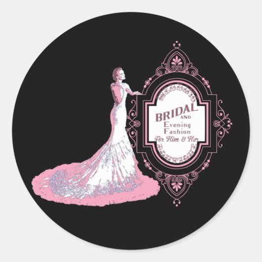 WEDD-BOUTIQUE - Aufkleber (Vorderseite)