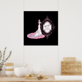 WEDD-BOUTIQUE - Plakat (Küche)