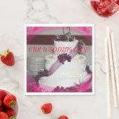 WEDD CAKE Closeup PAPER Napkin Serviette (Beispiel)